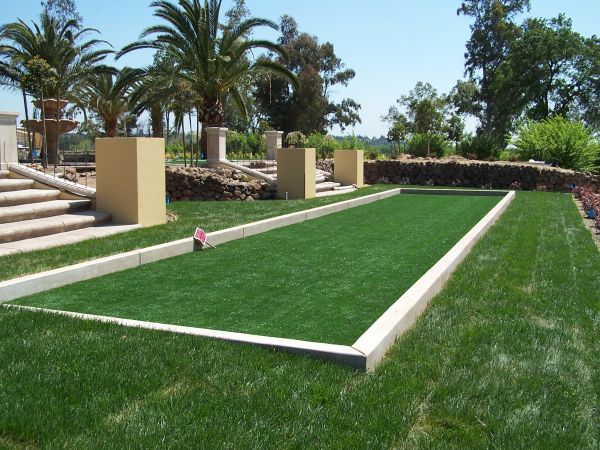 Custom Bocce Ball Courts