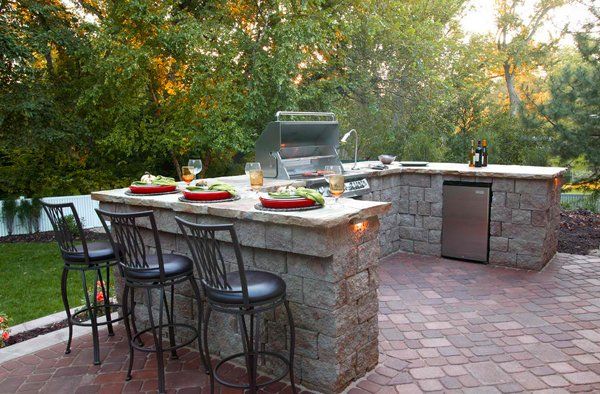Outdoor Kitchen Construction